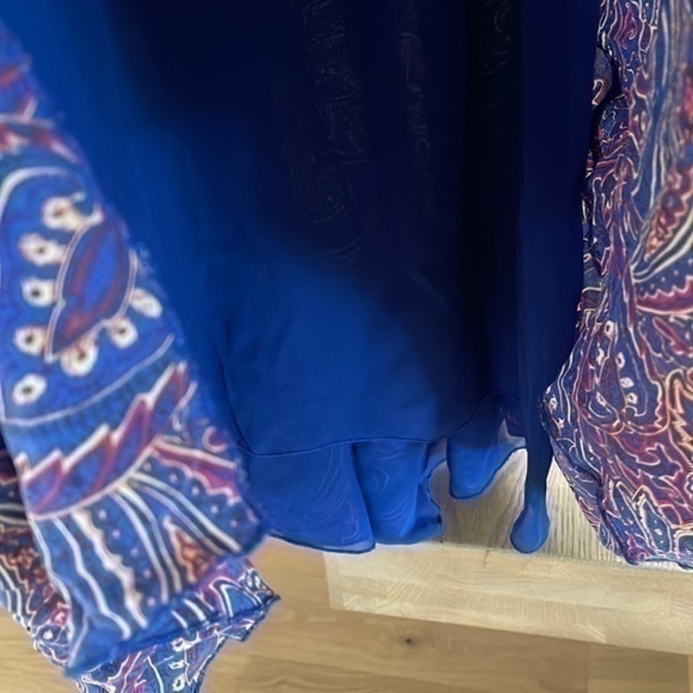 100% silk | gorgeous guess jeans dress - Picture 9 of 9